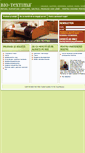 Mobile Screenshot of bio-textima.ro